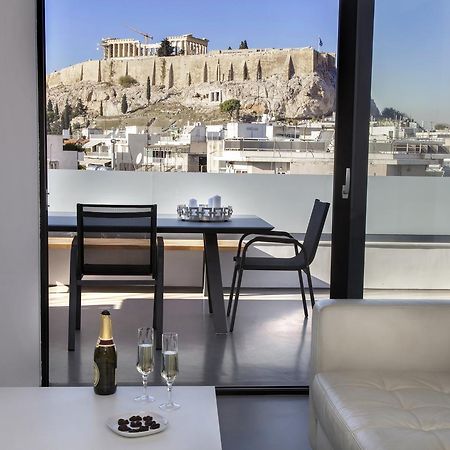 Ferienwohnung Luxury Penthouse Touching The Acropolis By Ghh Athen Exterior foto