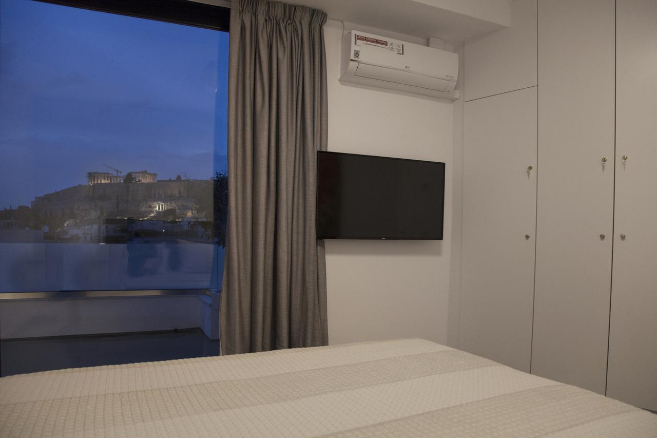 Ferienwohnung Luxury Penthouse Touching The Acropolis By Ghh Athen Exterior foto