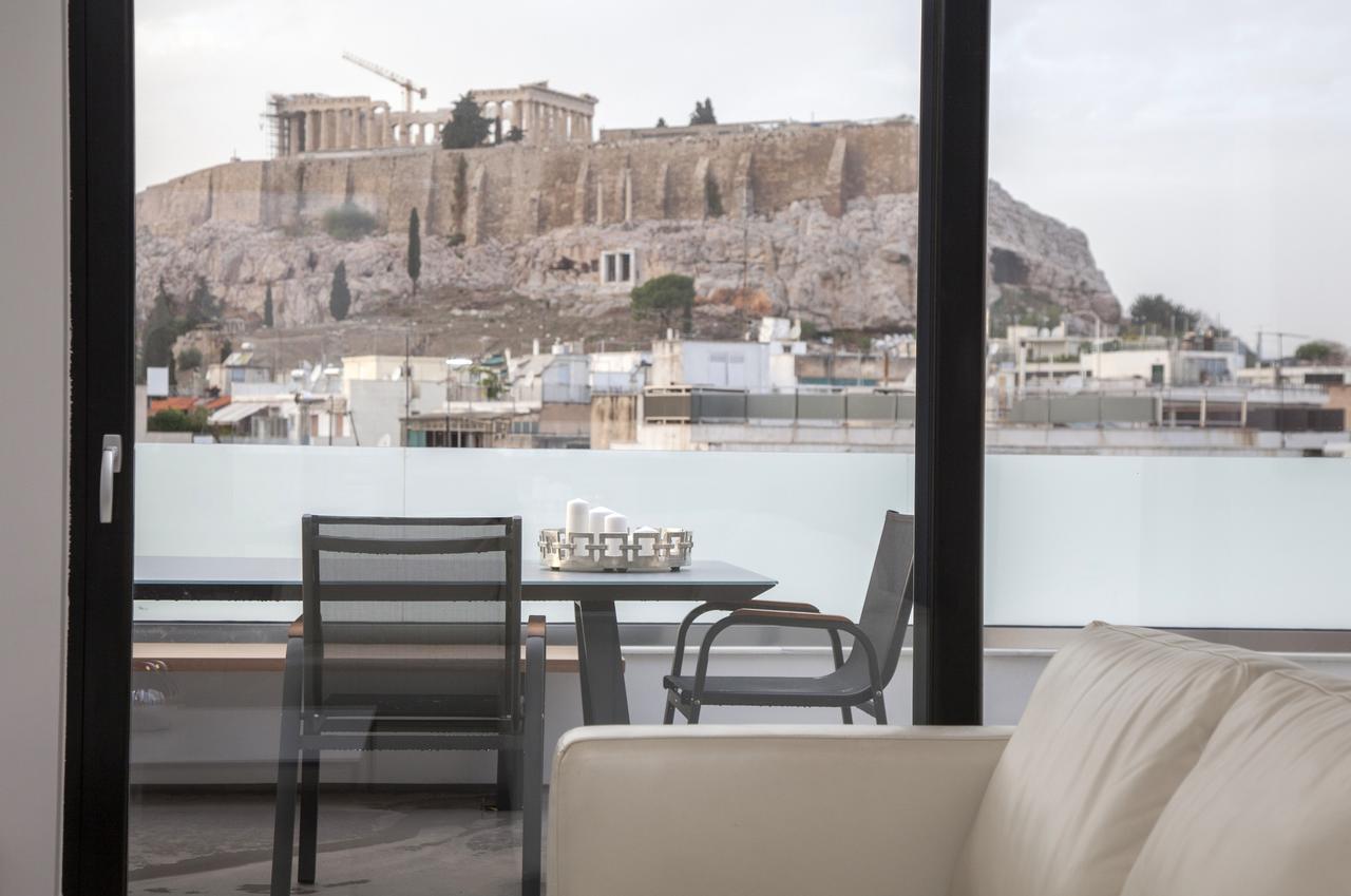 Ferienwohnung Luxury Penthouse Touching The Acropolis By Ghh Athen Exterior foto