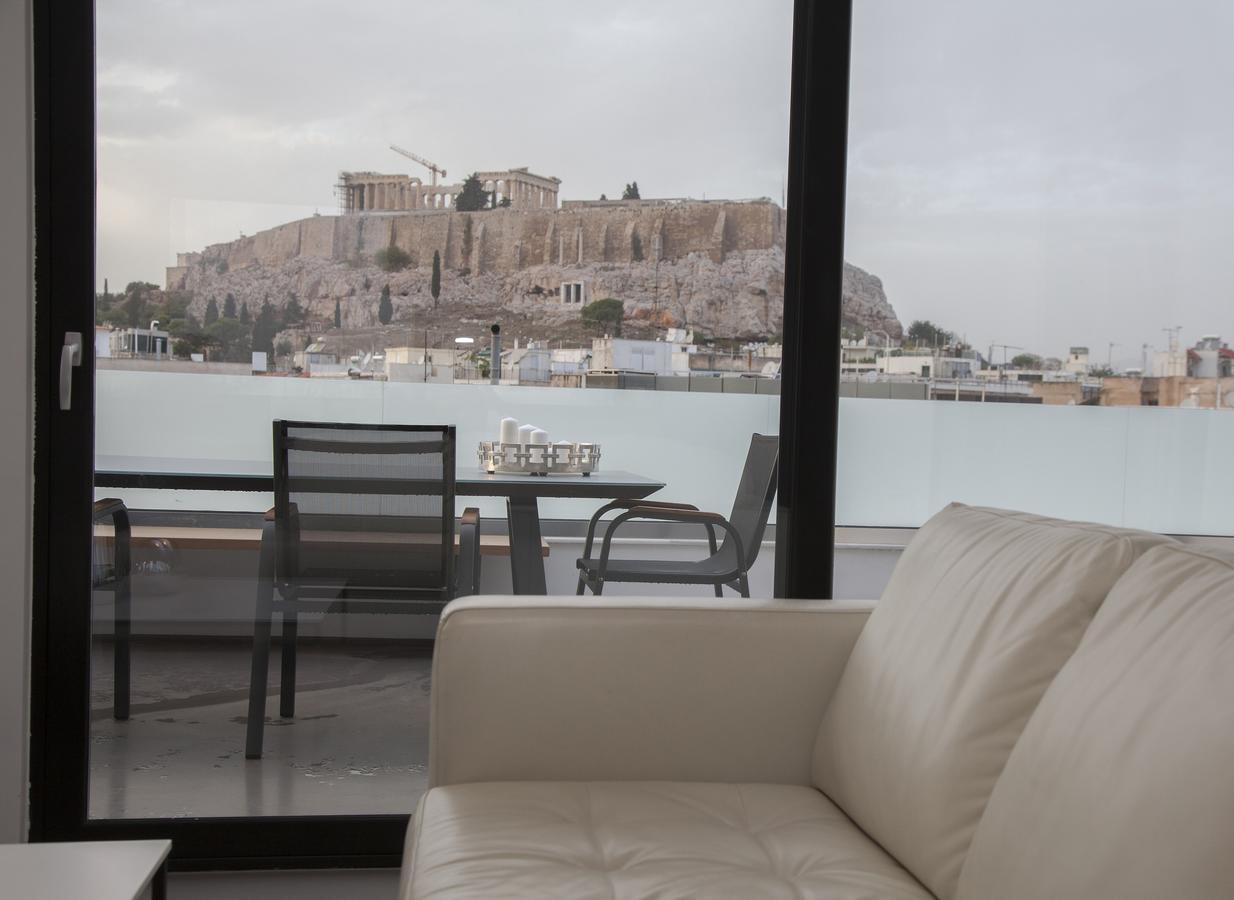 Ferienwohnung Luxury Penthouse Touching The Acropolis By Ghh Athen Exterior foto