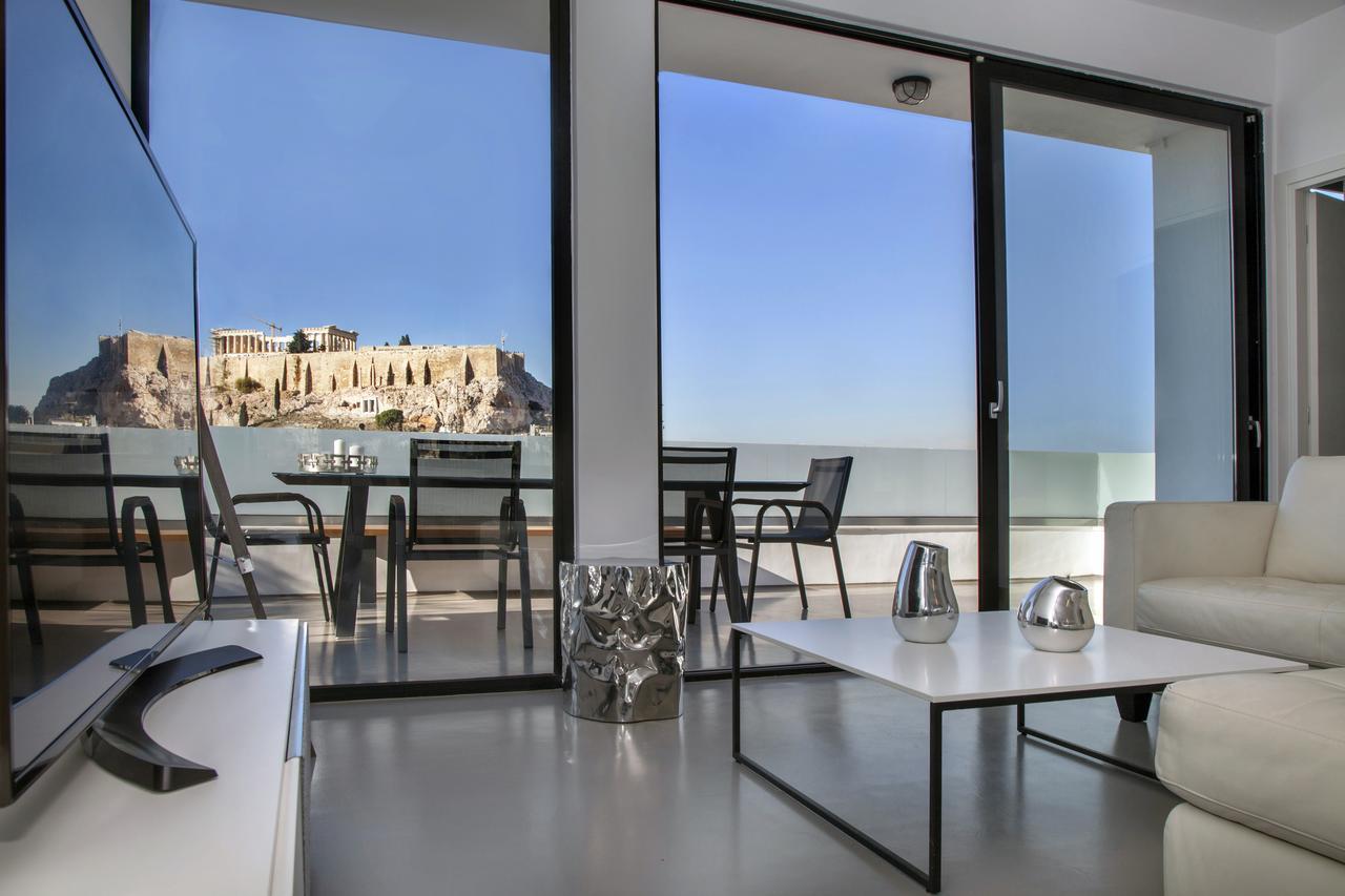 Ferienwohnung Luxury Penthouse Touching The Acropolis By Ghh Athen Exterior foto