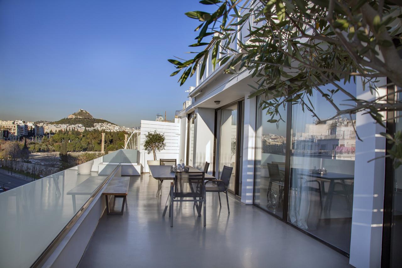 Ferienwohnung Luxury Penthouse Touching The Acropolis By Ghh Athen Exterior foto