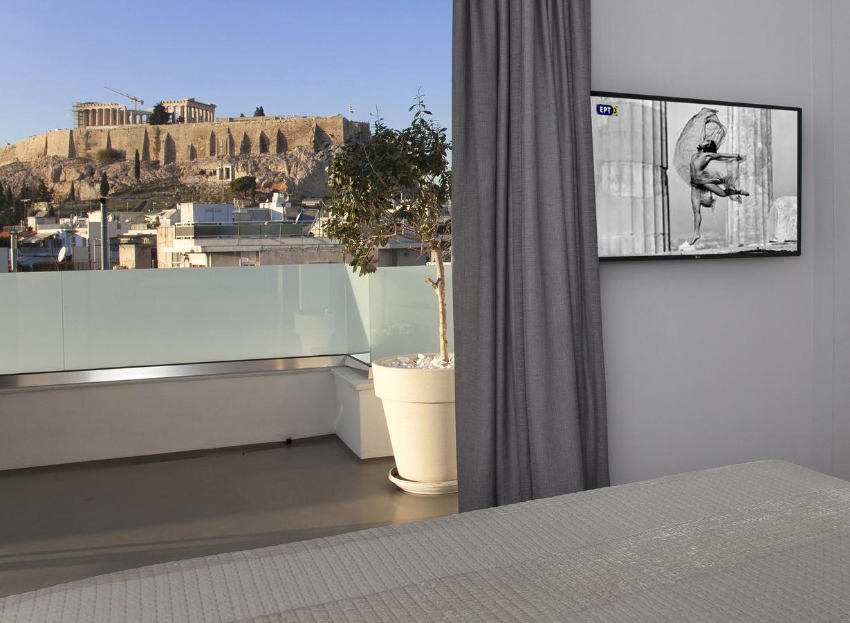 Ferienwohnung Luxury Penthouse Touching The Acropolis By Ghh Athen Exterior foto